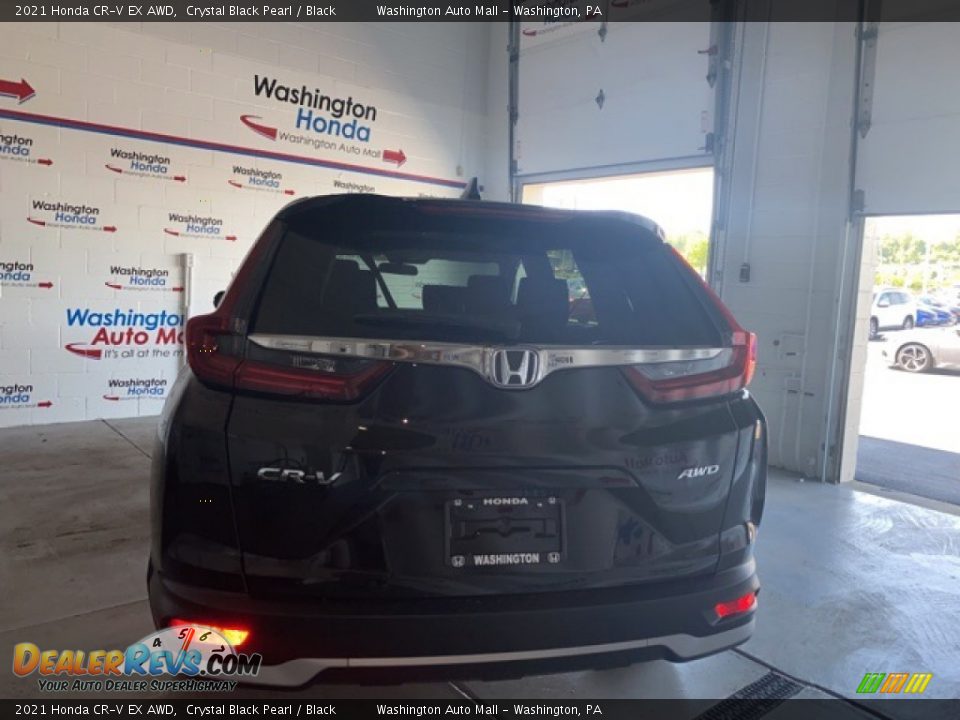 2021 Honda CR-V EX AWD Crystal Black Pearl / Black Photo #4