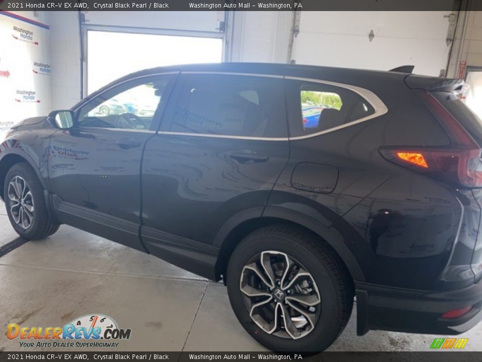 2021 Honda CR-V EX AWD Crystal Black Pearl / Black Photo #5