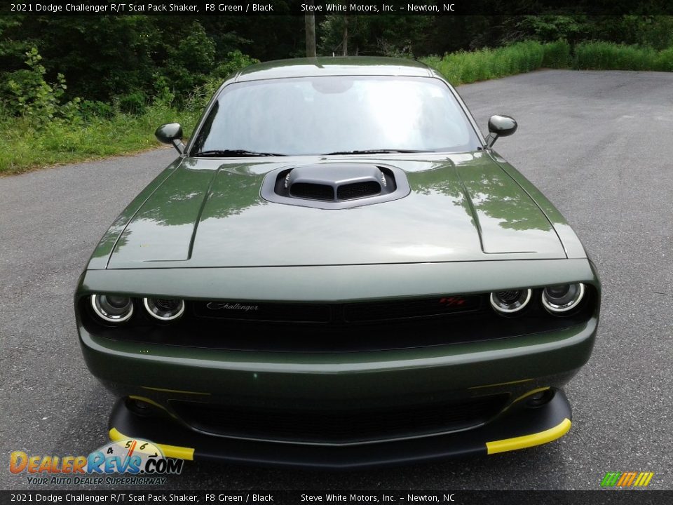 2021 Dodge Challenger R/T Scat Pack Shaker F8 Green / Black Photo #3