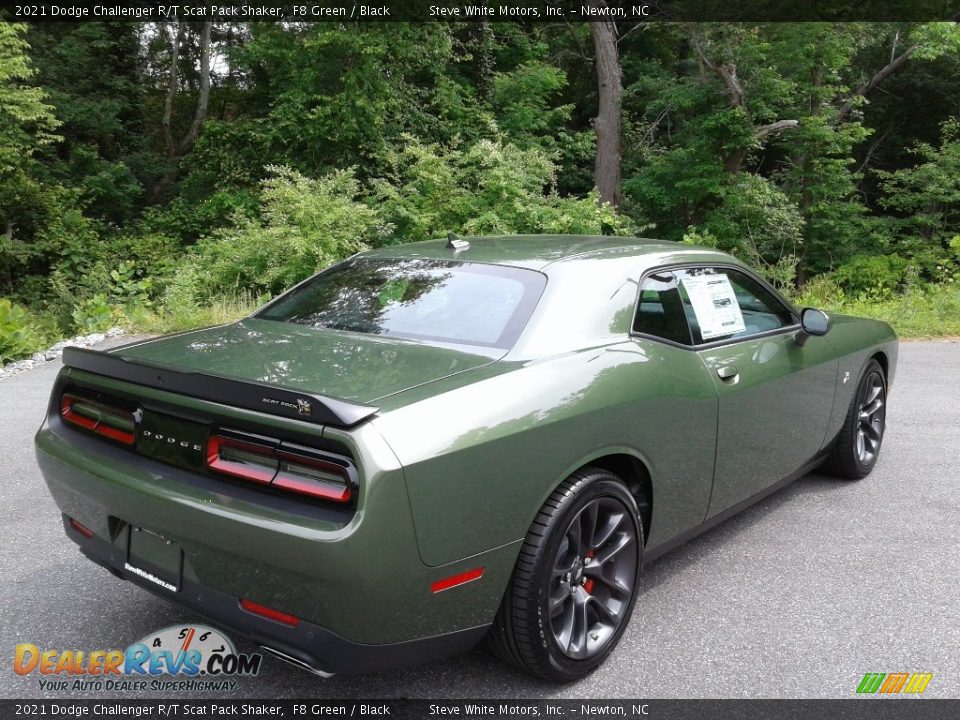 2021 Dodge Challenger R/T Scat Pack Shaker F8 Green / Black Photo #6