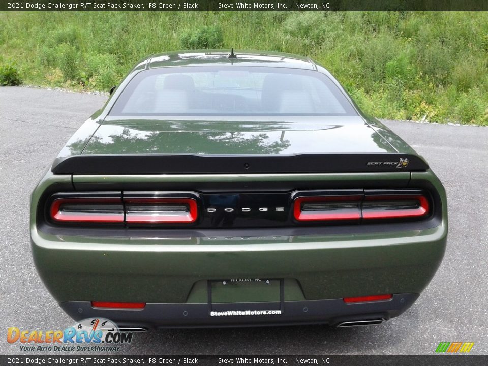 2021 Dodge Challenger R/T Scat Pack Shaker F8 Green / Black Photo #7