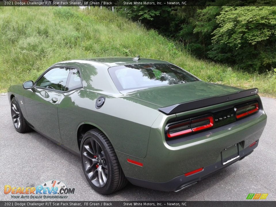 2021 Dodge Challenger R/T Scat Pack Shaker F8 Green / Black Photo #8