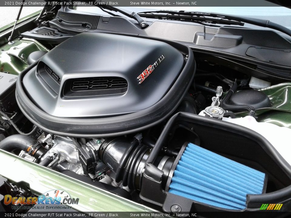 2021 Dodge Challenger R/T Scat Pack Shaker 392 SRT 6.4 Liter HEMI OHV-16 Valve VVT MDS V8 Engine Photo #9