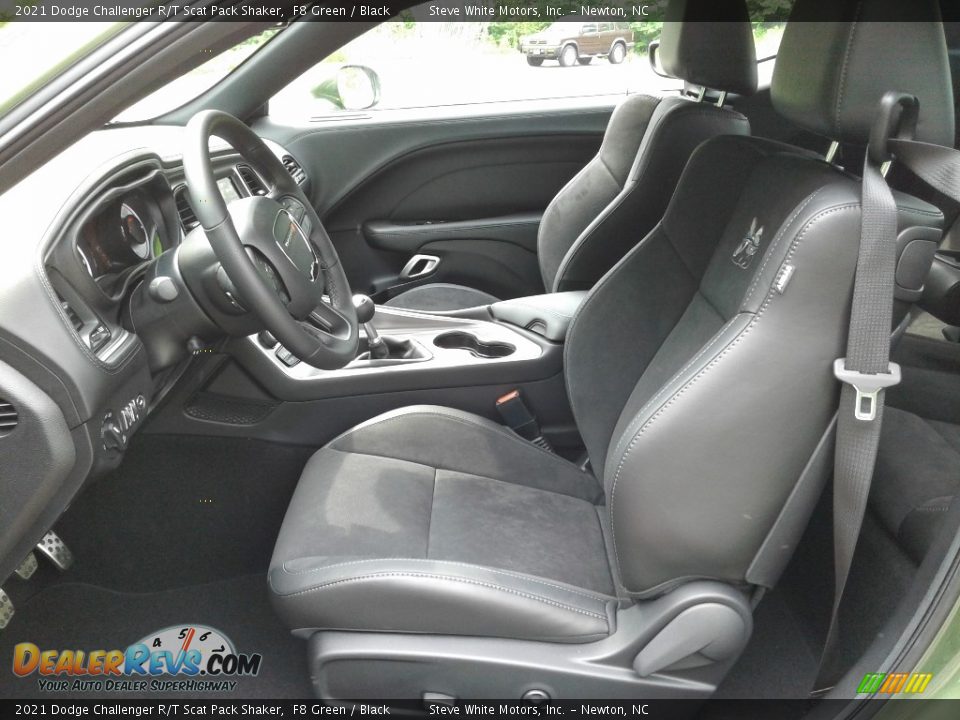 Black Interior - 2021 Dodge Challenger R/T Scat Pack Shaker Photo #10