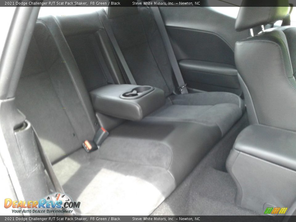 Rear Seat of 2021 Dodge Challenger R/T Scat Pack Shaker Photo #14