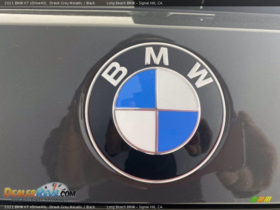 2021 BMW X7 xDrive40i Dravit Grey Metallic / Black Photo #7