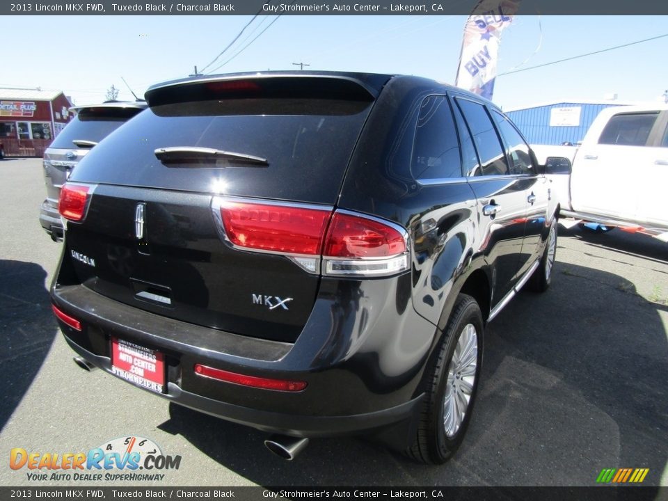 2013 Lincoln MKX FWD Tuxedo Black / Charcoal Black Photo #4