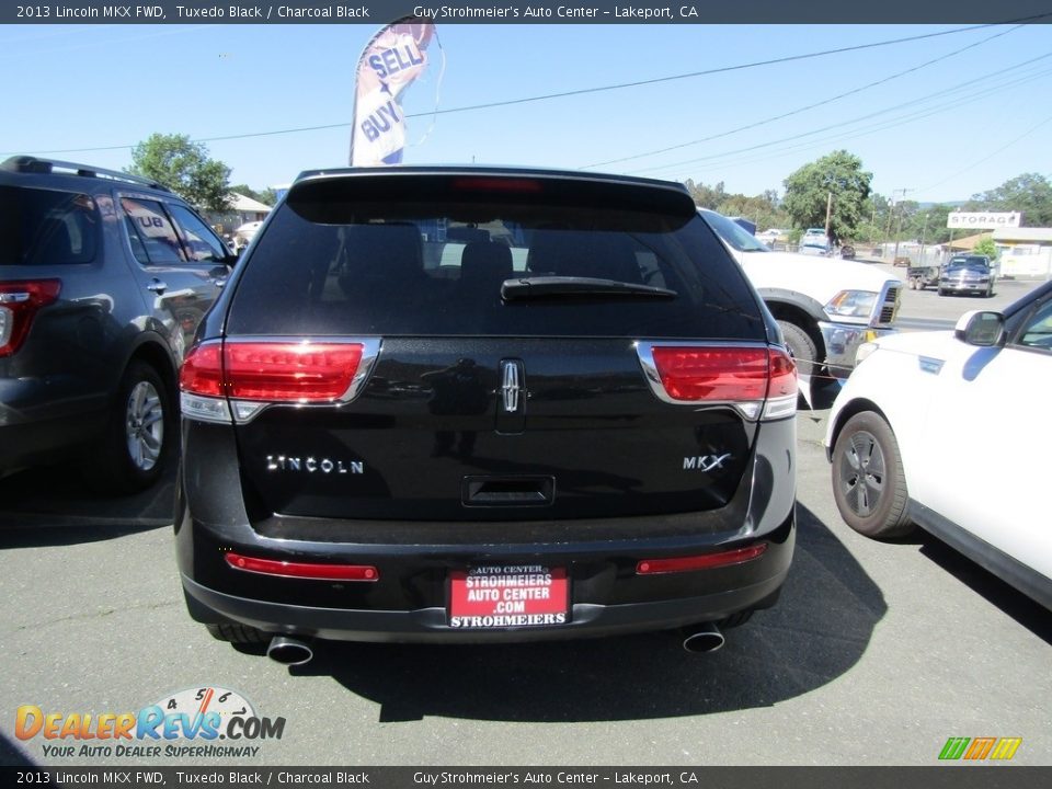 2013 Lincoln MKX FWD Tuxedo Black / Charcoal Black Photo #6