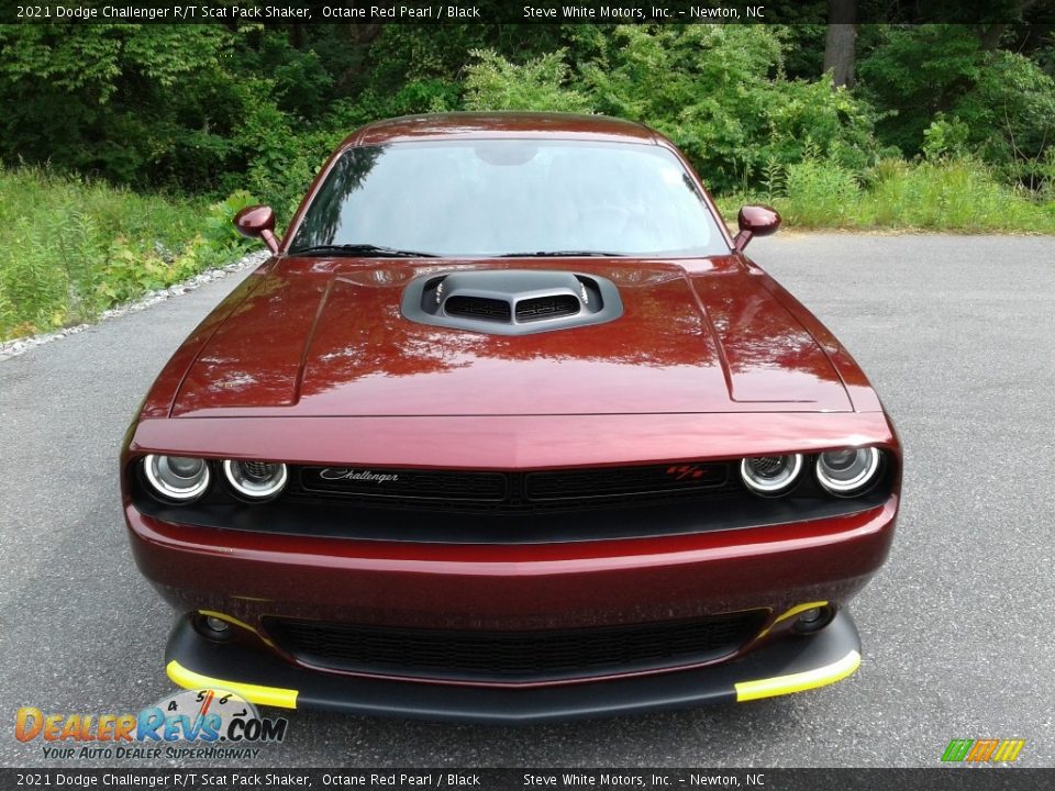 2021 Dodge Challenger R/T Scat Pack Shaker Octane Red Pearl / Black Photo #3