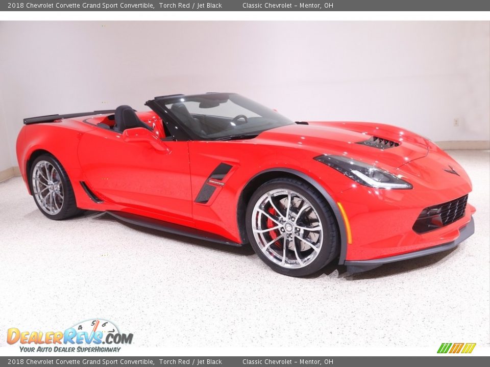 2018 Chevrolet Corvette Grand Sport Convertible Torch Red / Jet Black Photo #1