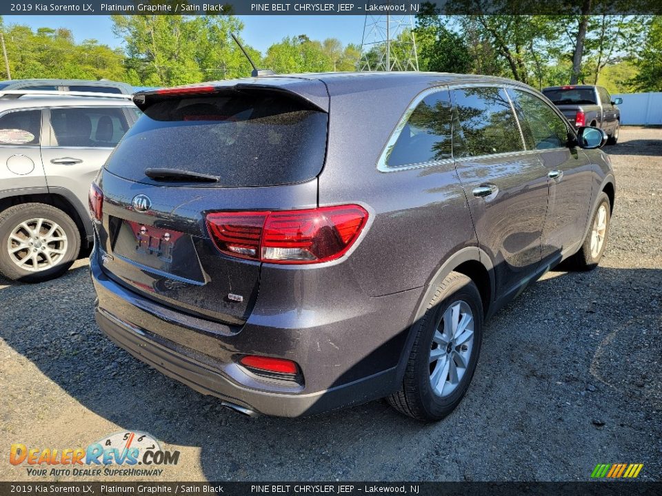 2019 Kia Sorento LX Platinum Graphite / Satin Black Photo #3