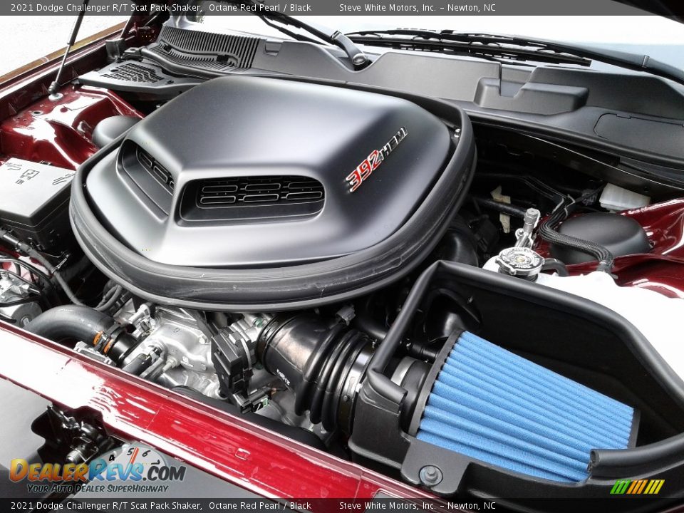 2021 Dodge Challenger R/T Scat Pack Shaker 392 SRT 6.4 Liter HEMI OHV-16 Valve VVT MDS V8 Engine Photo #9