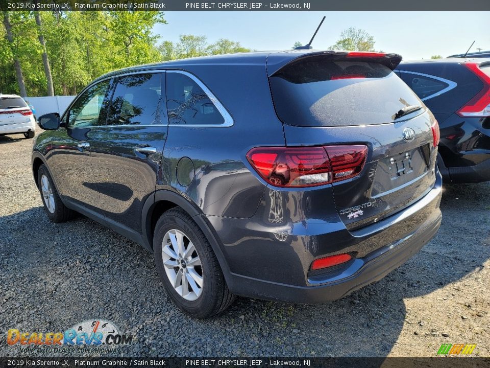 2019 Kia Sorento LX Platinum Graphite / Satin Black Photo #4