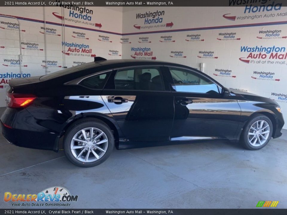 2021 Honda Accord LX Crystal Black Pearl / Black Photo #2