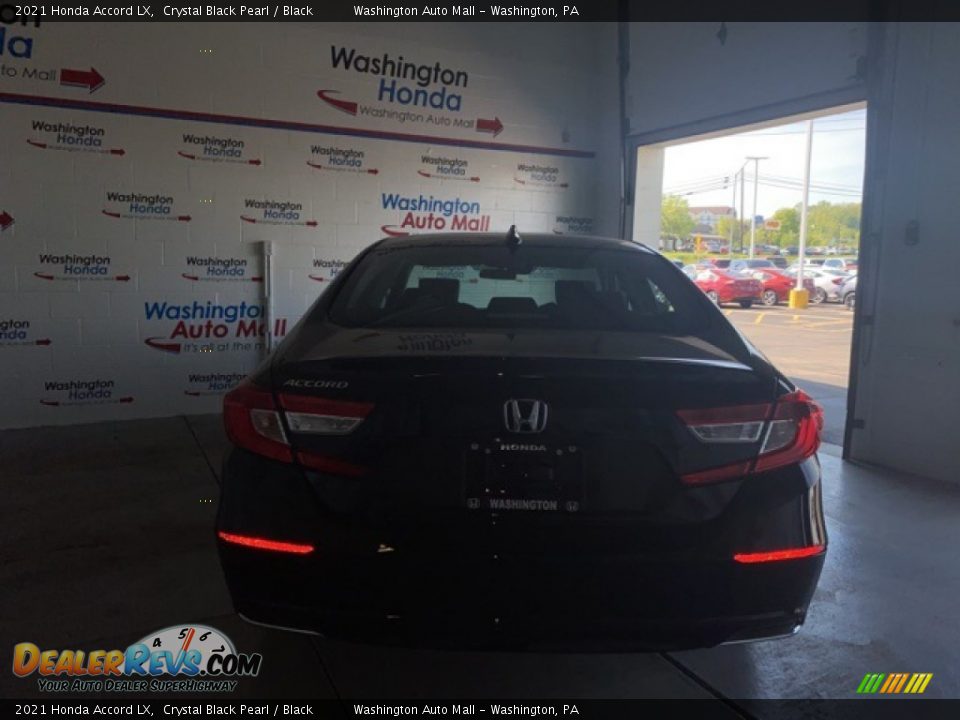 2021 Honda Accord LX Crystal Black Pearl / Black Photo #3