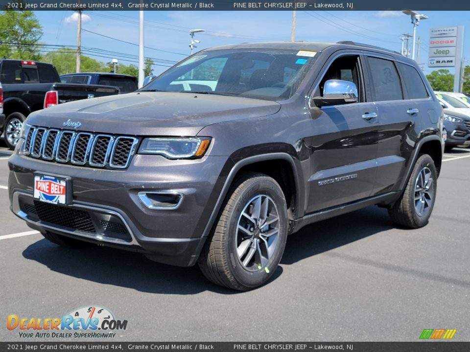 2021 Jeep Grand Cherokee Limited 4x4 Granite Crystal Metallic / Black Photo #1