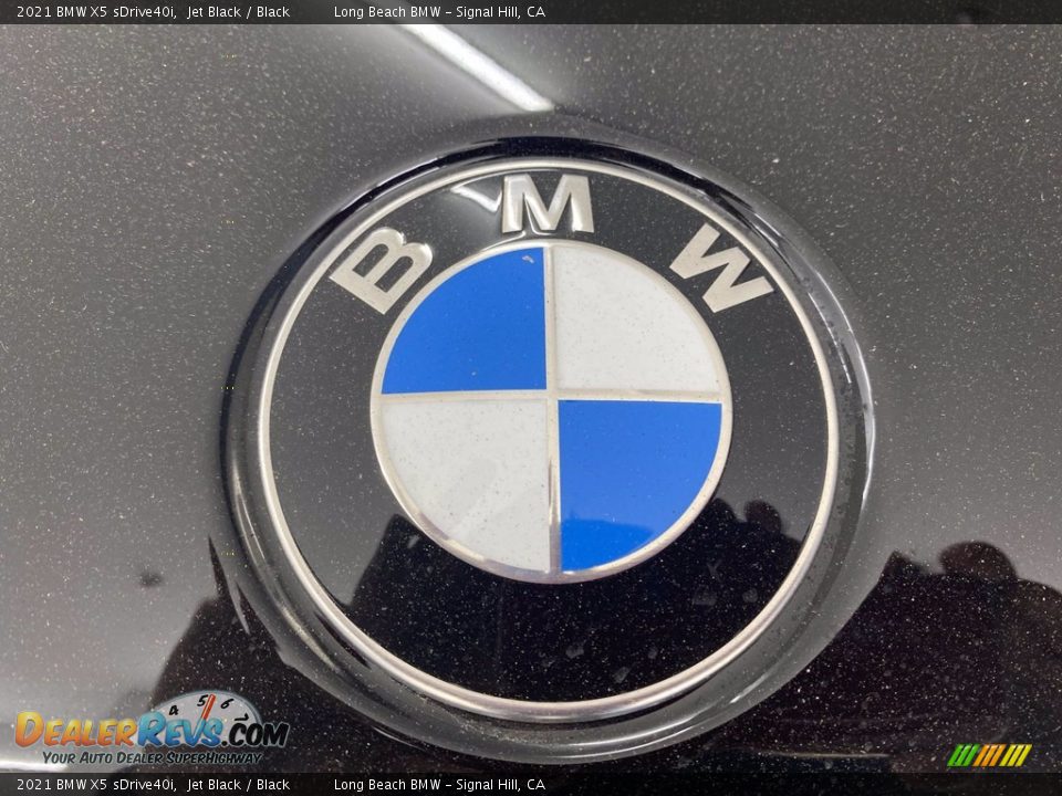 2021 BMW X5 sDrive40i Jet Black / Black Photo #5