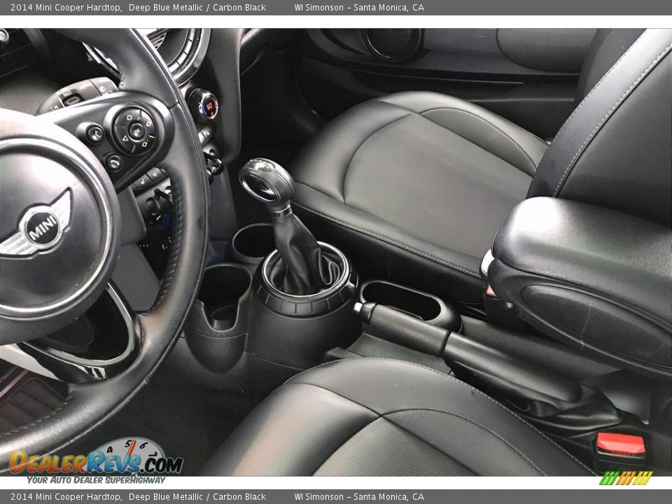 2014 Mini Cooper Hardtop Deep Blue Metallic / Carbon Black Photo #17