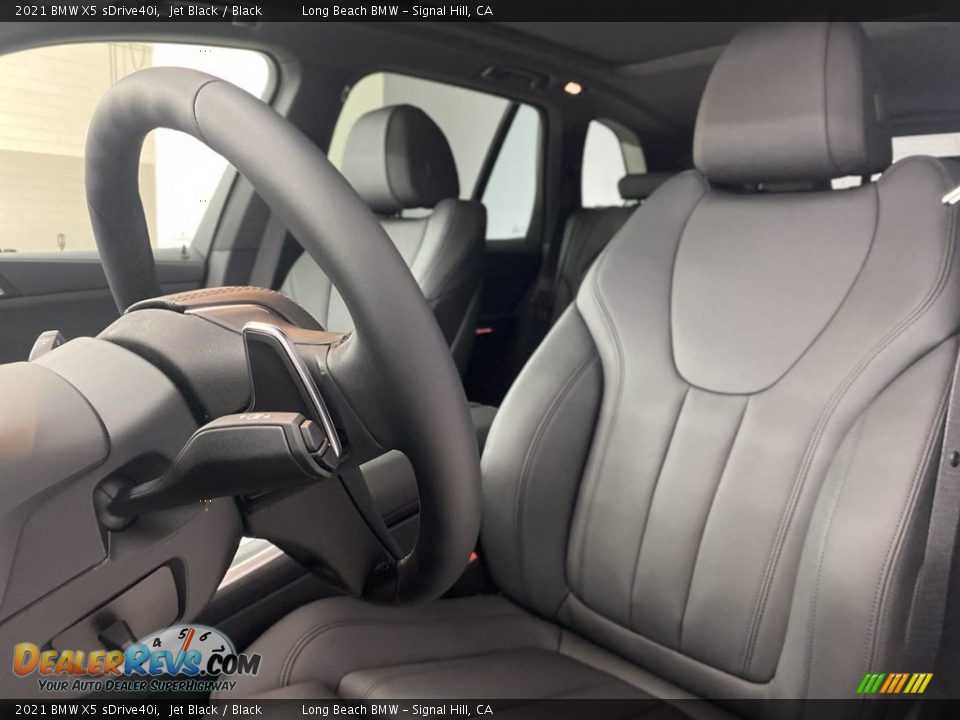 2021 BMW X5 sDrive40i Jet Black / Black Photo #13