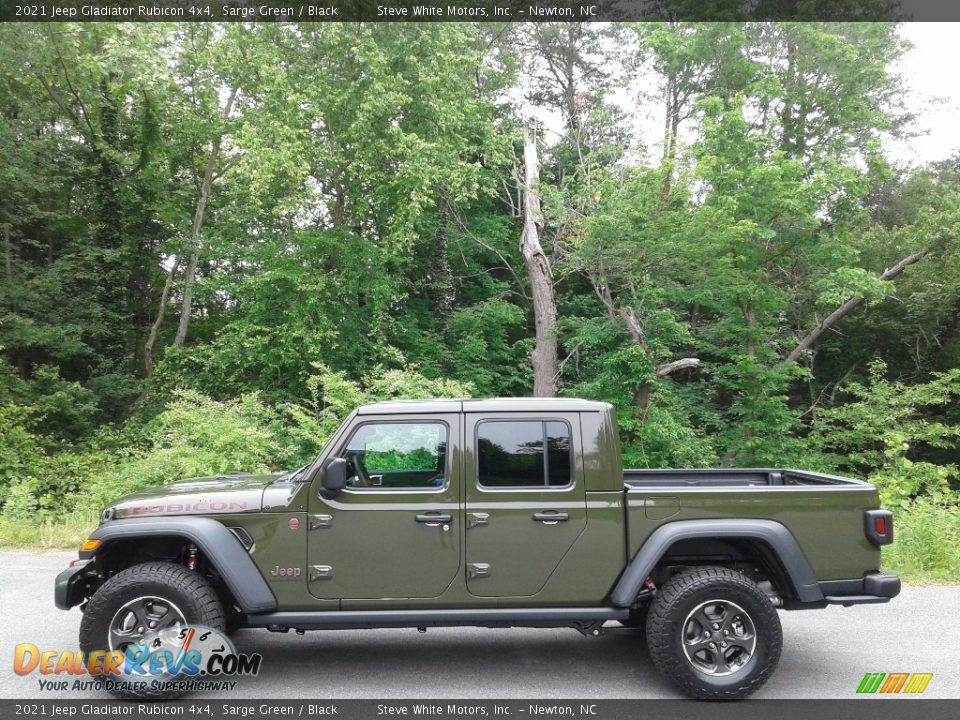 Sarge Green 2021 Jeep Gladiator Rubicon 4x4 Photo #1