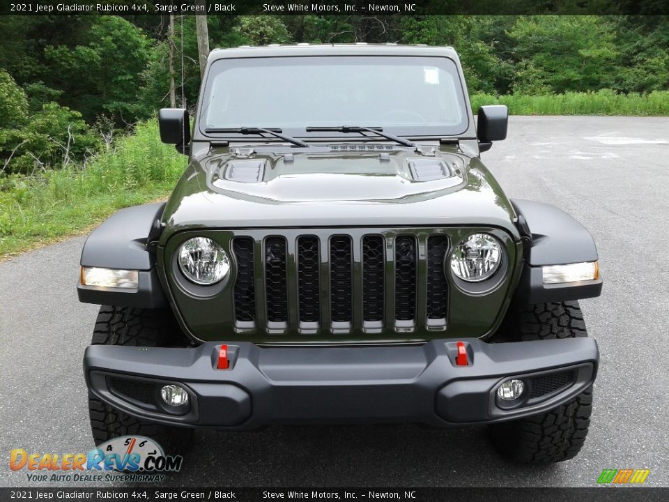 2021 Jeep Gladiator Rubicon 4x4 Sarge Green / Black Photo #3