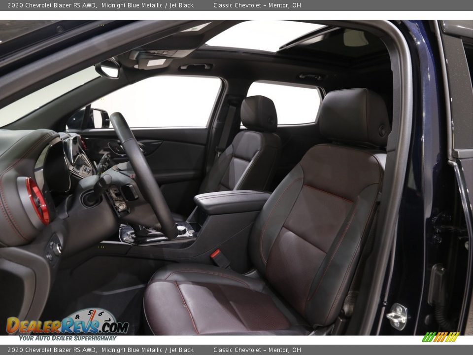 2020 Chevrolet Blazer RS AWD Midnight Blue Metallic / Jet Black Photo #5