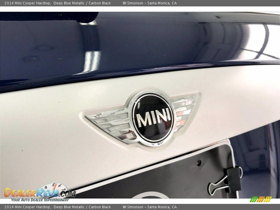 2014 Mini Cooper Hardtop Deep Blue Metallic / Carbon Black Photo #30