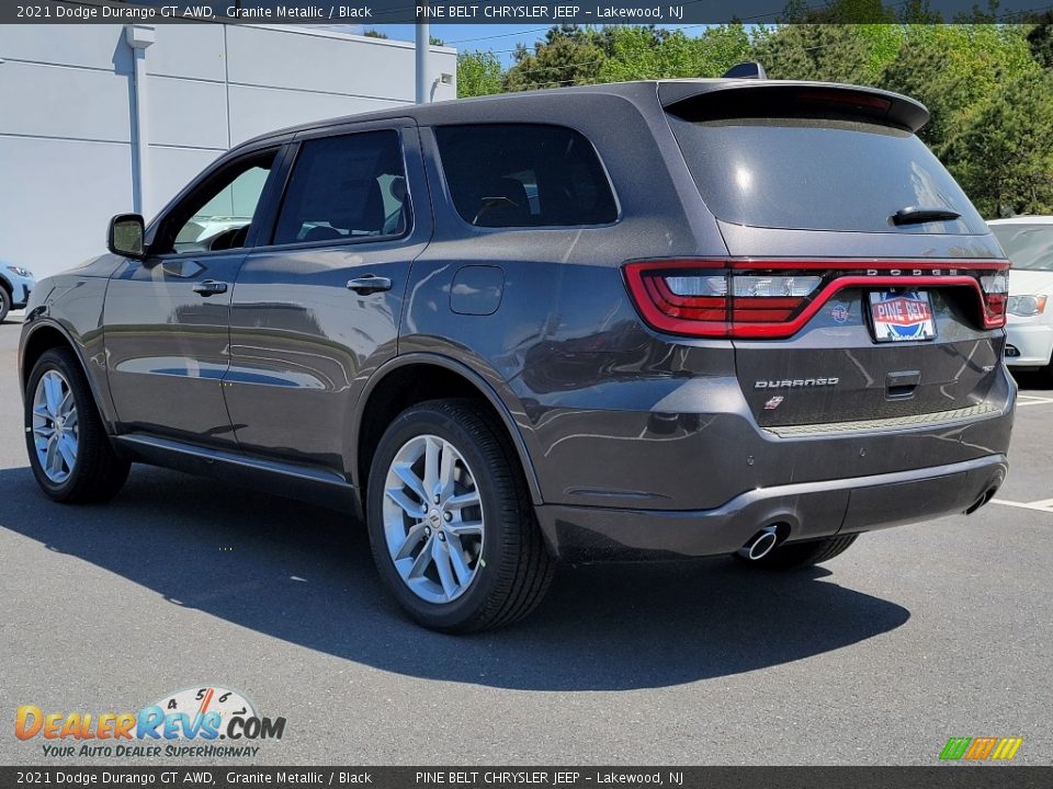 2021 Dodge Durango GT AWD Granite Metallic / Black Photo #6