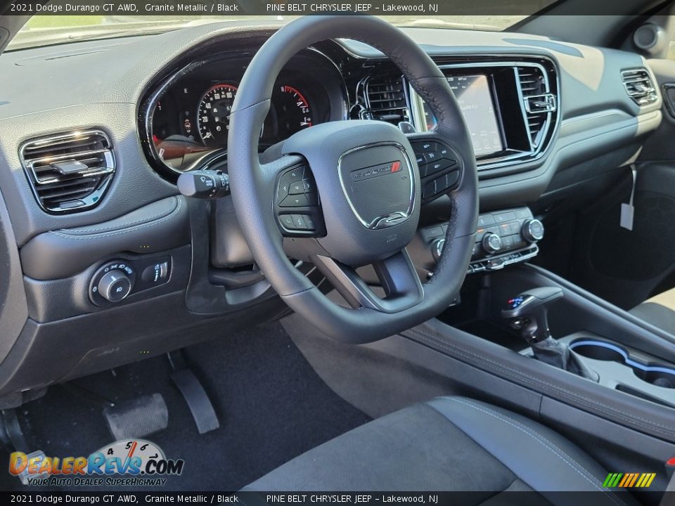 2021 Dodge Durango GT AWD Granite Metallic / Black Photo #13