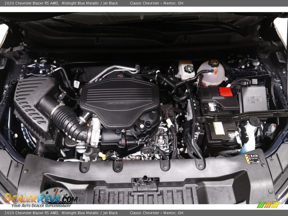 2020 Chevrolet Blazer RS AWD Midnight Blue Metallic / Jet Black Photo #18