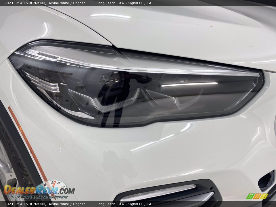 2021 BMW X5 sDrive40i Alpine White / Cognac Photo #4