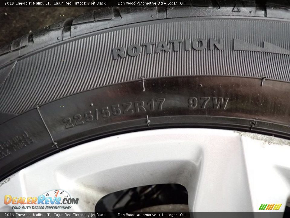 2019 Chevrolet Malibu LT Cajun Red Tintcoat / Jet Black Photo #16