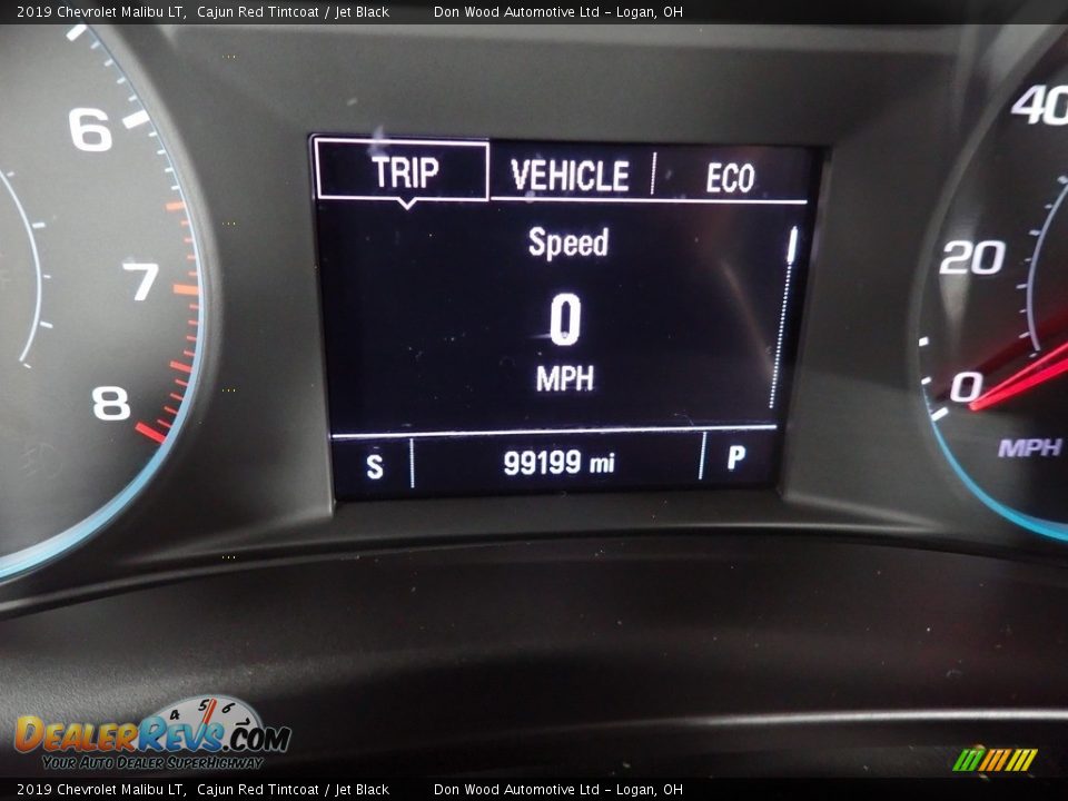 2019 Chevrolet Malibu LT Cajun Red Tintcoat / Jet Black Photo #33