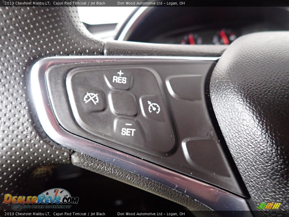2019 Chevrolet Malibu LT Cajun Red Tintcoat / Jet Black Photo #35