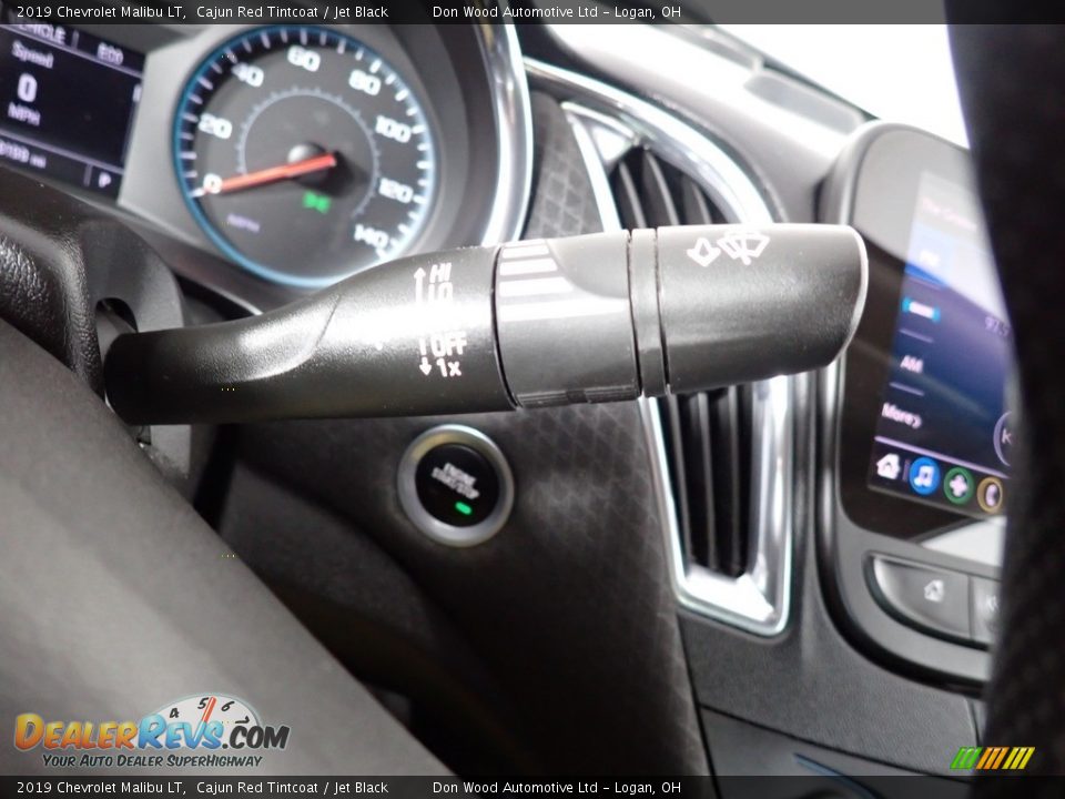2019 Chevrolet Malibu LT Cajun Red Tintcoat / Jet Black Photo #36