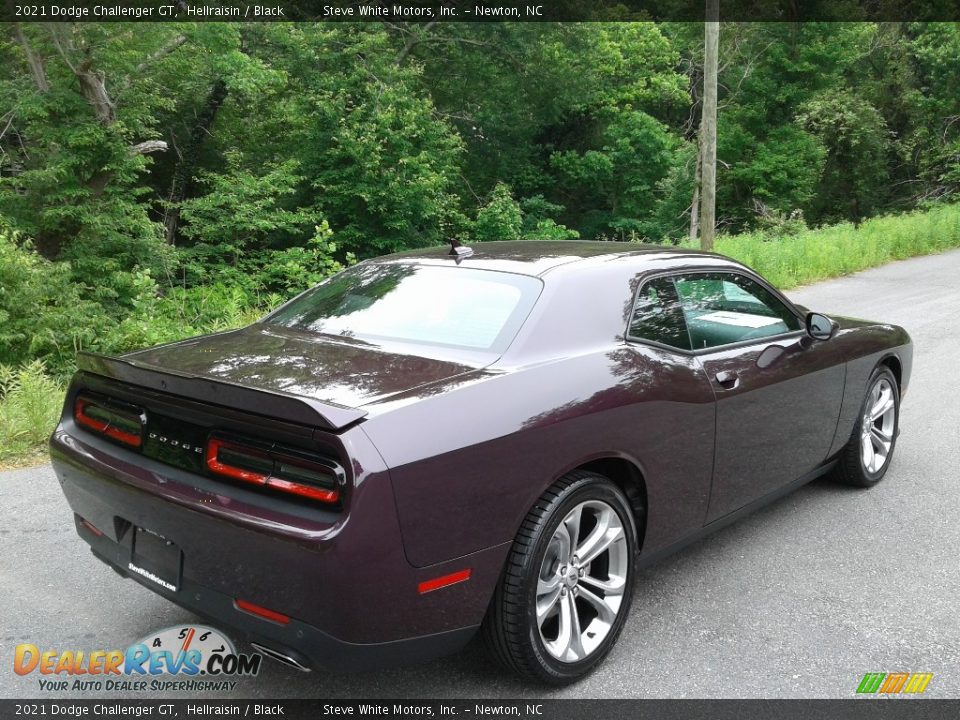 2021 Dodge Challenger GT Hellraisin / Black Photo #6