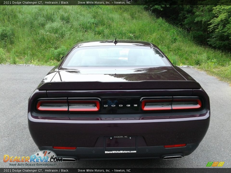 2021 Dodge Challenger GT Hellraisin / Black Photo #7