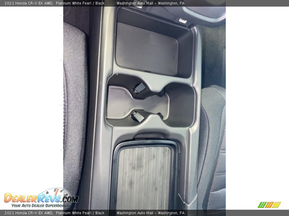 2021 Honda CR-V EX AWD Platinum White Pearl / Black Photo #13