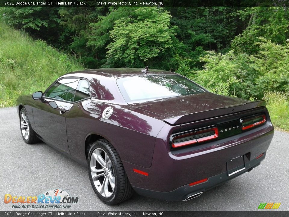 2021 Dodge Challenger GT Hellraisin / Black Photo #8