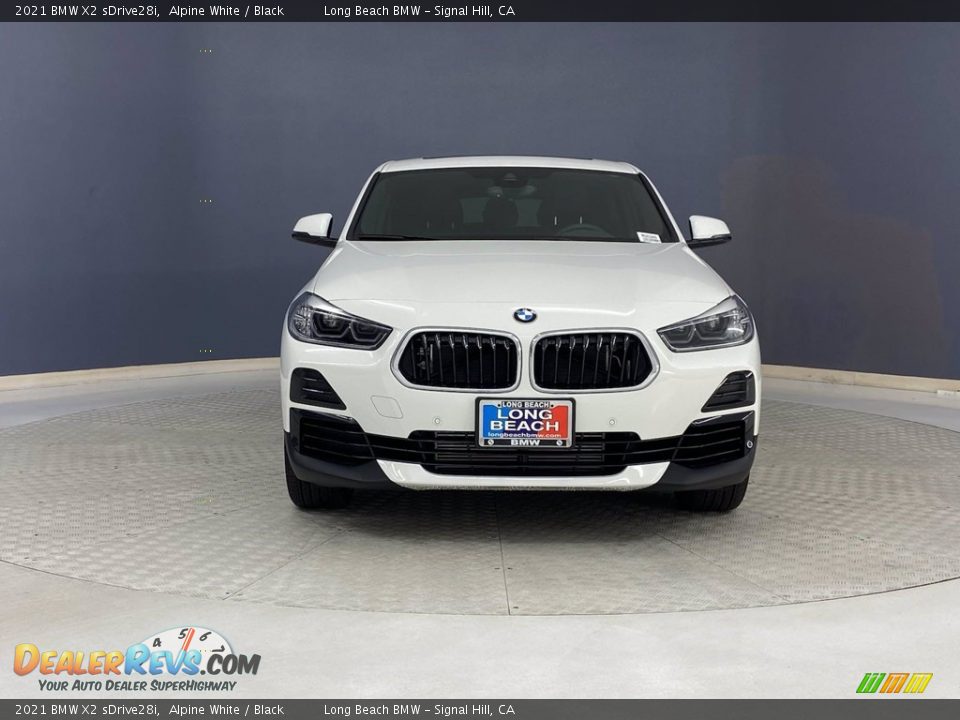2021 BMW X2 sDrive28i Alpine White / Black Photo #2