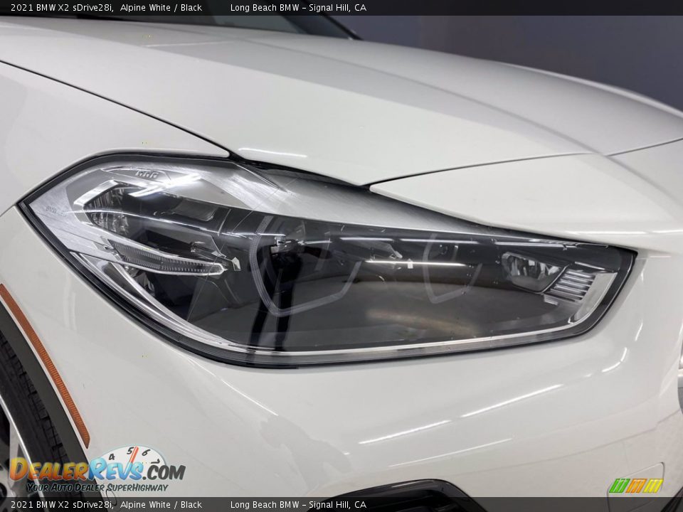 2021 BMW X2 sDrive28i Alpine White / Black Photo #4