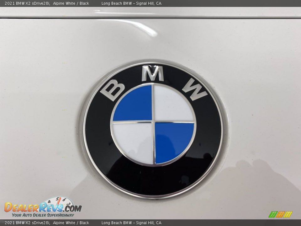 2021 BMW X2 sDrive28i Alpine White / Black Photo #5