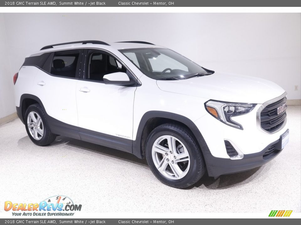 2018 GMC Terrain SLE AWD Summit White / ­Jet Black Photo #1