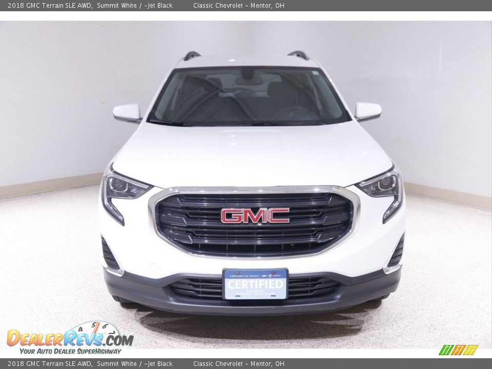 2018 GMC Terrain SLE AWD Summit White / ­Jet Black Photo #2