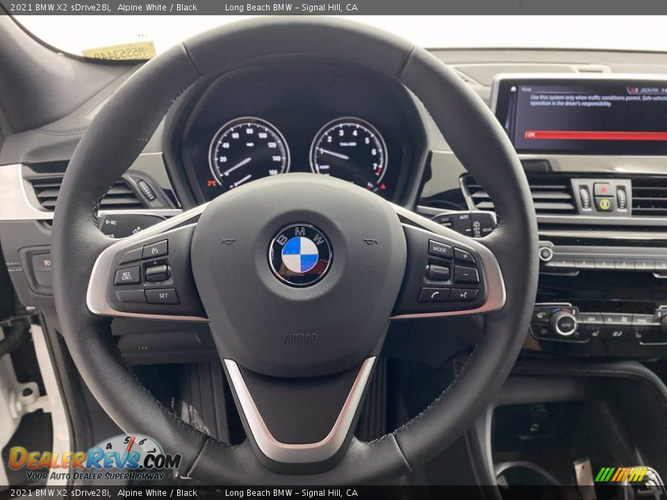 2021 BMW X2 sDrive28i Alpine White / Black Photo #14