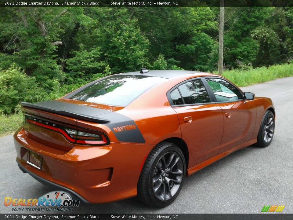 2021 Dodge Charger Daytona Sinamon Stick / Black Photo #6