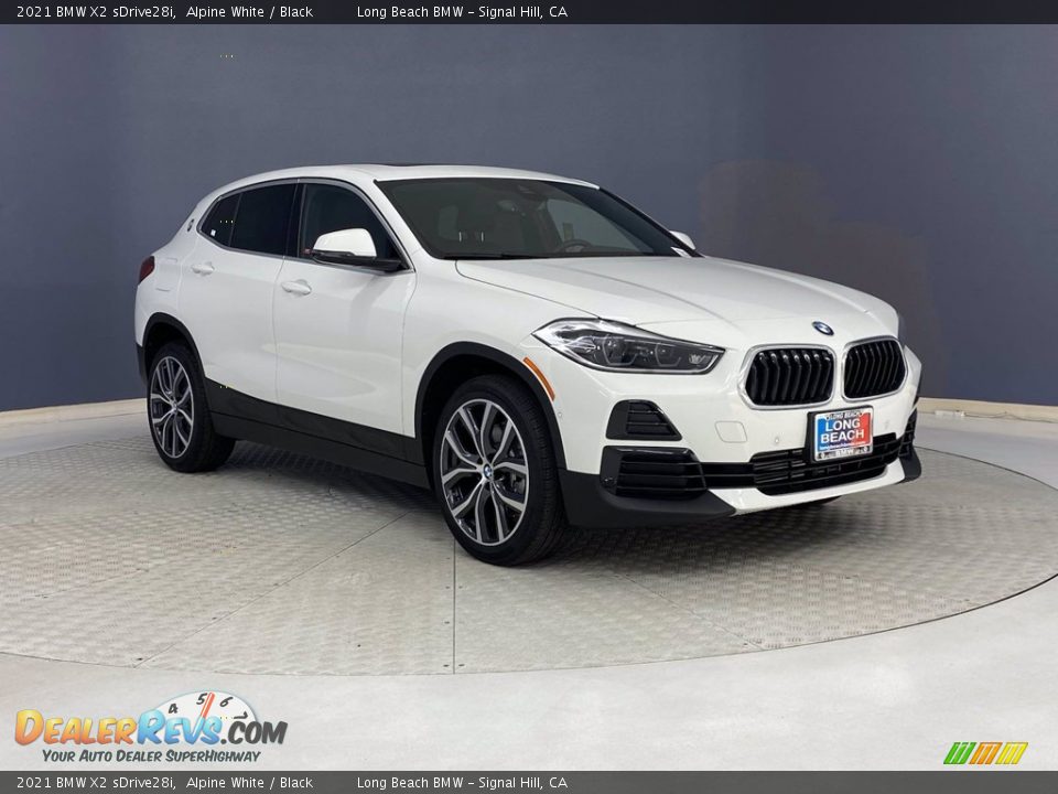 2021 BMW X2 sDrive28i Alpine White / Black Photo #27