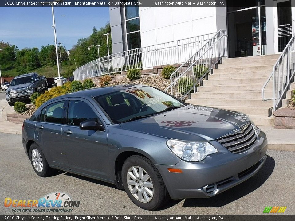 2010 Chrysler Sebring Touring Sedan Bright Silver Metallic / Dark Slate Gray Photo #1