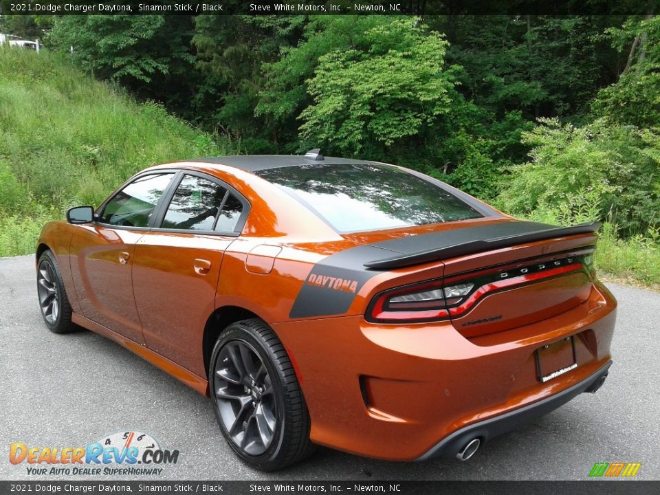 2021 Dodge Charger Daytona Sinamon Stick / Black Photo #8