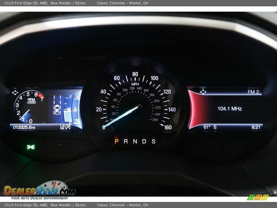 2019 Ford Edge SEL AWD Gauges Photo #8